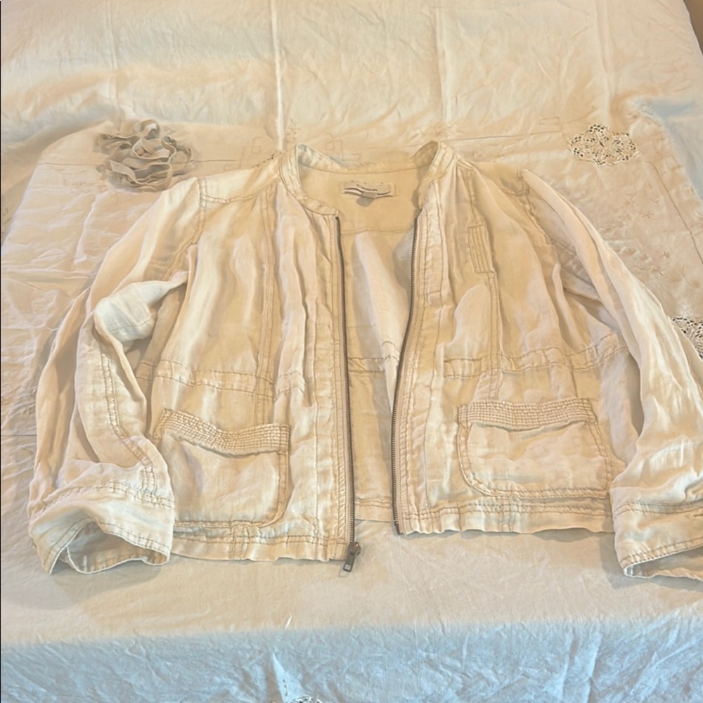 Caslon Linen Jacket Classic Style
